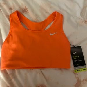 Nike swoosh bra (coral/orange)